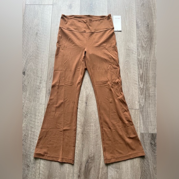 lululemon athletica Pants - Lululemon Groove Super-High-Rise Flared Pant *Nulu in Roasted Brown